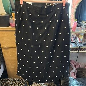Zac and Rachel Polka dot plus size skirt
